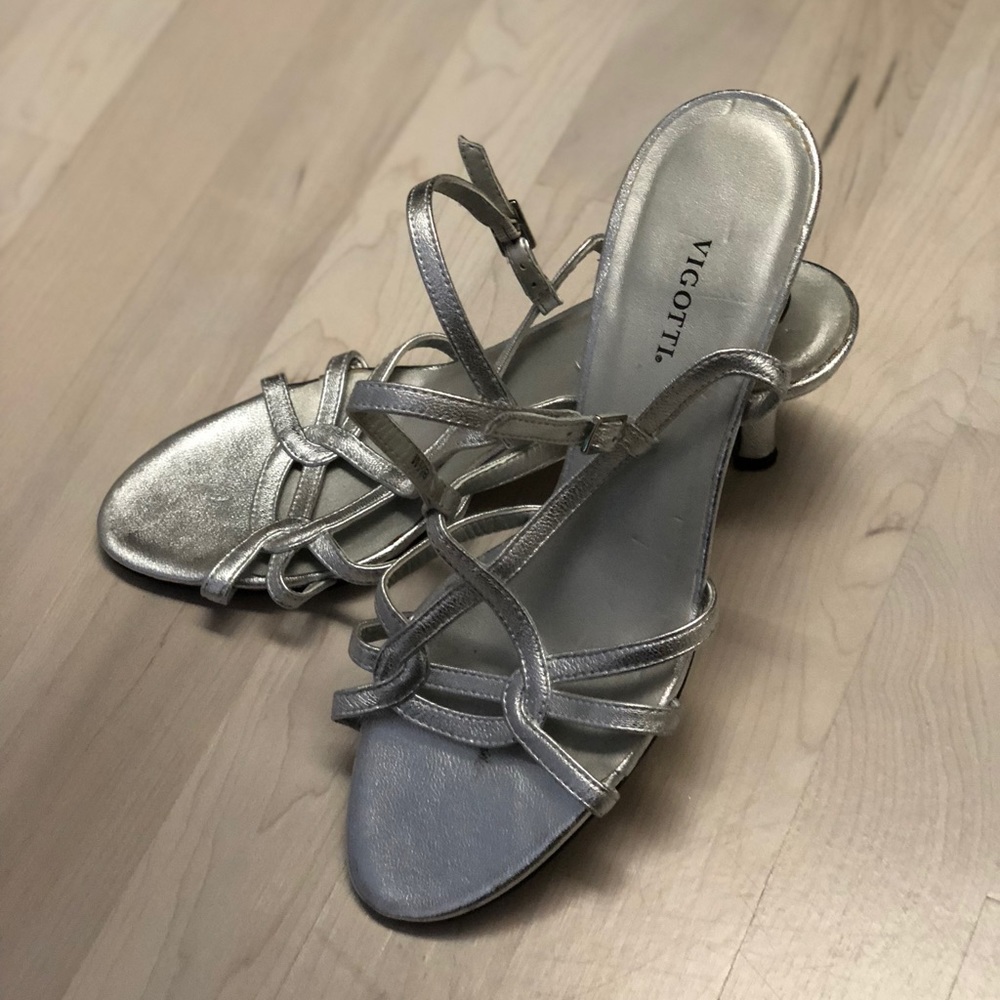 Vigotti Kitten Heel Sandals